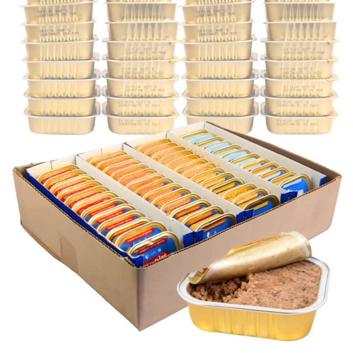 Coshida Mačacie placky mix príchutí 48x100g mokré krmivo pre mačky